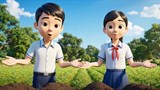 Video mở đầu Công nghệ 7 Bài 2: Làm đất trồng cây (AI)