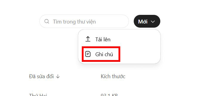 ghi chú