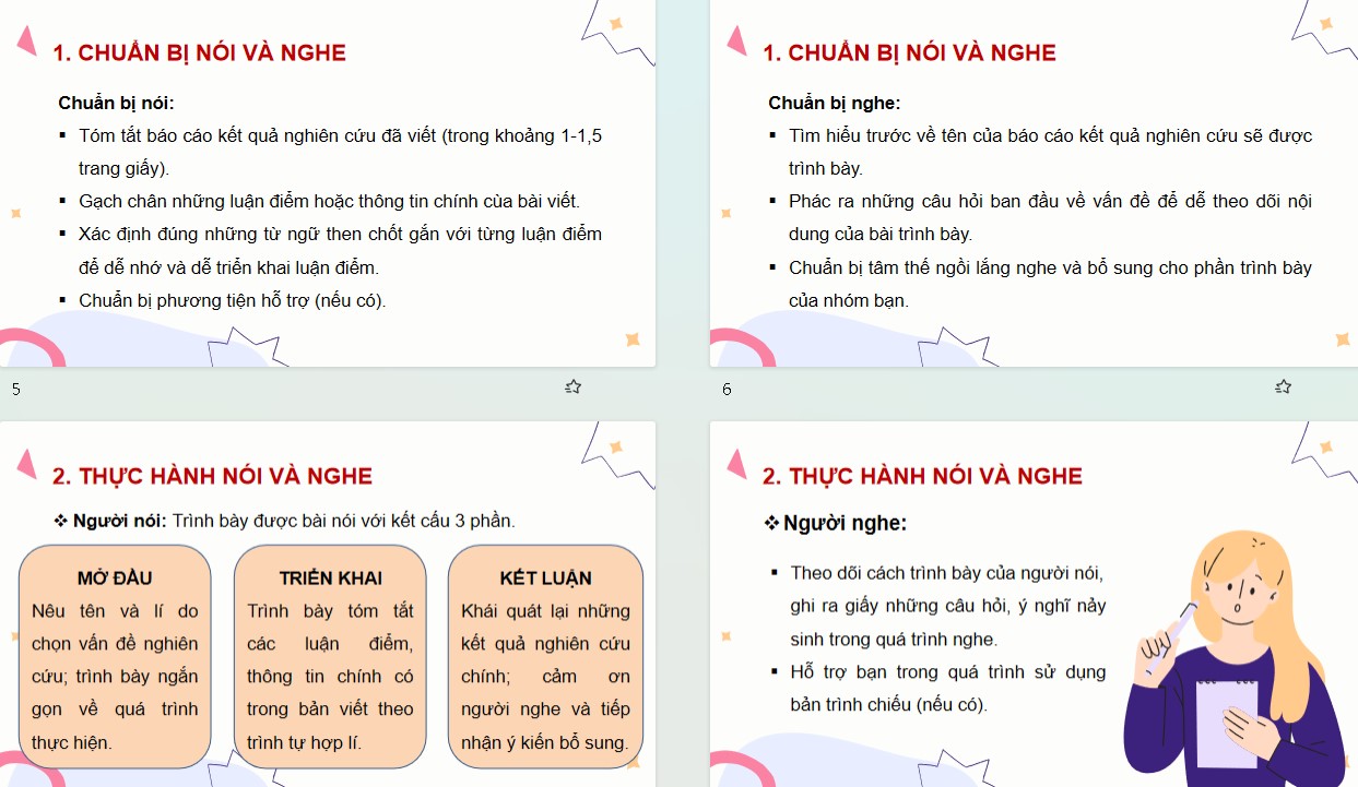 Giáo án PPT Văn 10 KNTT Bài Trình bày báo cáo kết quả nghiên cứu về một vấn đề