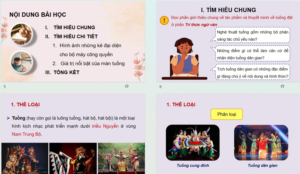 Giáo án PPT Văn 10 Kết nối tri thức Bài Huyện đường