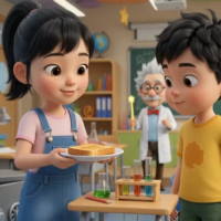 Video mở đầu Khoa học 5 Bài 5: Sự biến đổi hoá học của chất (AI)
