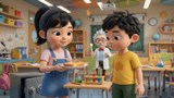 Video mở đầu Khoa học 5 Bài 5: Sự biến đổi hoá học của chất (AI)