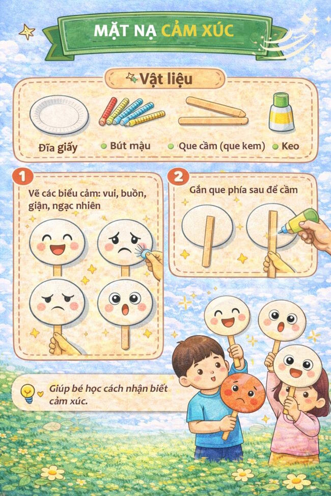 Làm cá từ đĩa giấy