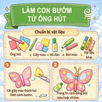 8 ý tưởng làm đồ chơi từ ống hút giúp bé vừa chơi vui vừa sáng tạo 