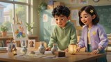 Video mở đầu Mĩ thuật 7 Bài 2: Mĩ thuật ứng dụng thời kì trung đại (AI)