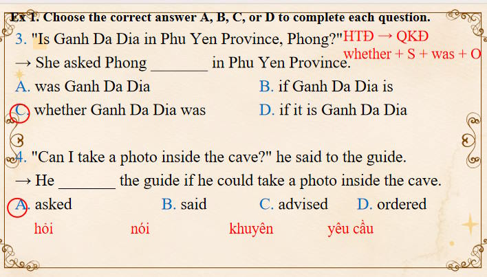 Tiếng Anh 9 Unit 7: A Closer Look 2