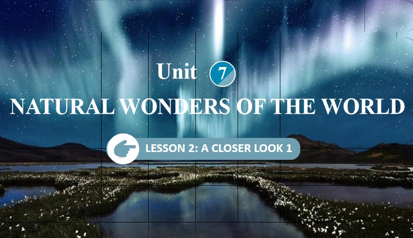Tiếng Anh 9 Unit 7: A Closer Look 1
