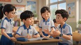 Video mở đầu Hoạt động trải nghiệm 7 Chủ đề 1 Bài 1: Phát triển mối quan hệ hòa đồng hợp tác với thầy cô và các bạn (AI) 