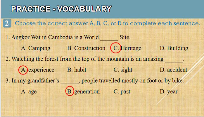 Tiếng Anh 9 Review 1: Language