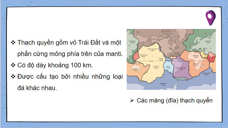 Giáo án PowerPoint Địa lí 10 Bài 6