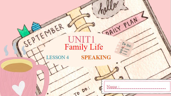 Giáo án PowerPoint Tiếng Anh 10 Unit 1: Speaking