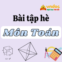 Bài tập ôn hè Toán 8 lên 9