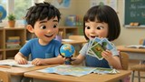 Video mở đầu Lịch sử - Địa lí 4 Bài 1: Làm quen với phương tiện học tập môn Lịch sử và Địa lí (AI)