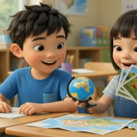 Video mở đầu Lịch sử - Địa lí 4 Bài 1: Làm quen với phương tiện học tập môn Lịch sử và Địa lí (AI)
