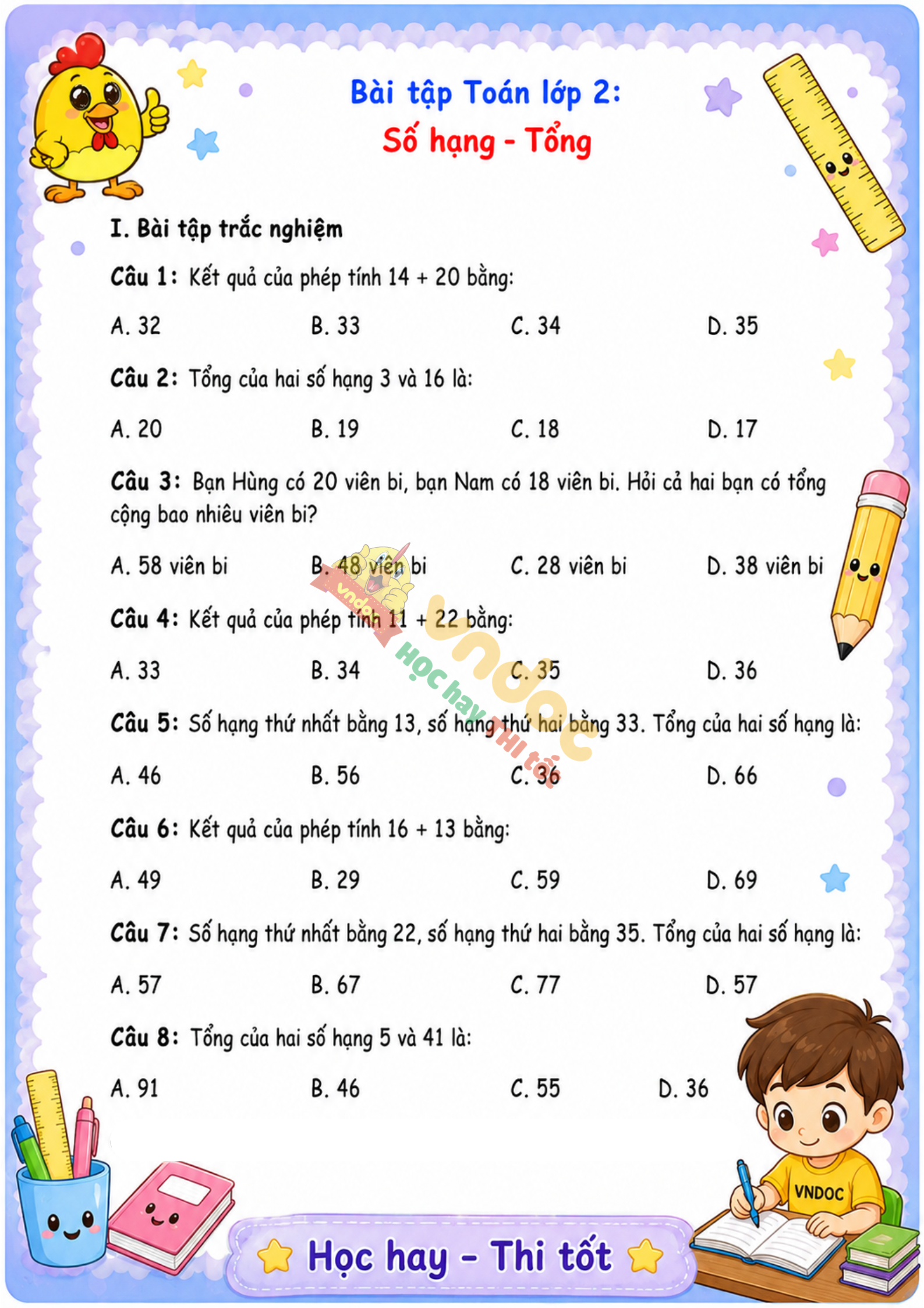 bai tap toan lop 2 so hang tong h1*965314