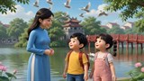 Video mở đầu Lịch sử - Địa lí 4 Bài 12: Thăng Long – Hà Nội (AI)