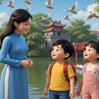 Video mở đầu Lịch sử - Địa lí 4 Bài 12: Thăng Long – Hà Nội (AI)