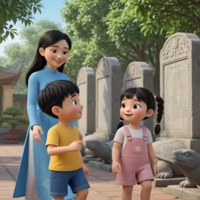 Video mở đầu Lịch sử - Địa lí 4 Bài 13: Văn Miếu – Quốc Tử Giám (AI)