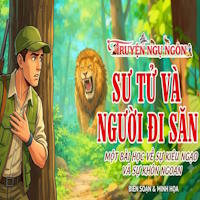 Truyện ngụ ngôn: Sư tử và người đi săn