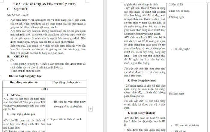 Giáo án Tiếng Việt 4 Những vết đinh
