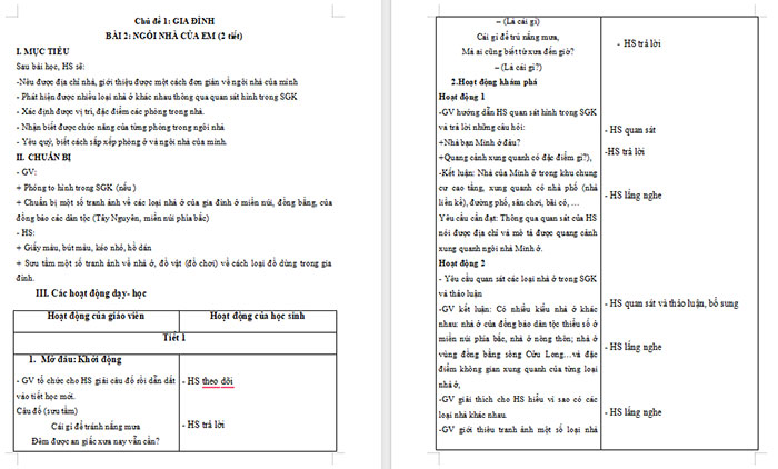 Giáo án Tiếng Việt 4 Những vết đinh