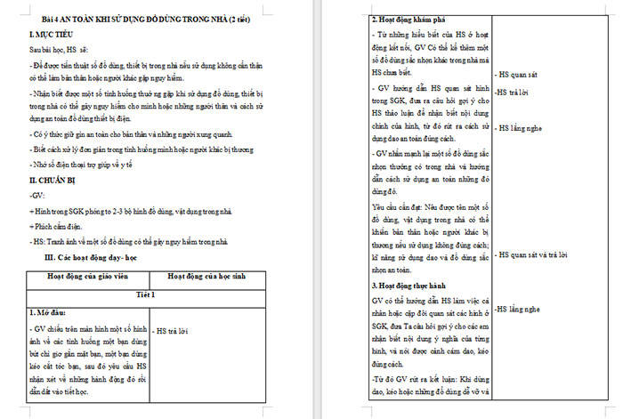 Giáo án Tiếng Việt 4 Những vết đinh