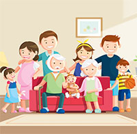 Giáo án Tự nhiên và xã hội 1 Bài 5: Ôn tập chủ đề gia đình
