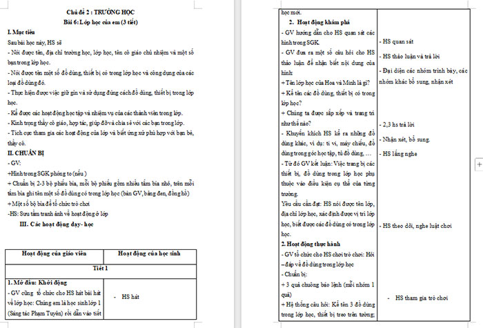 Giáo án Tiếng Việt 4 Những vết đinh