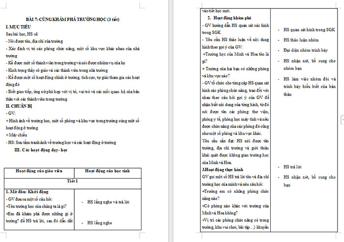 Giáo án Tiếng Việt 4 Những vết đinh
