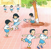Giáo án Tự nhiên và xã hội 1 Bài 8: Cùng vui ở trường