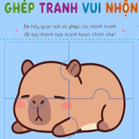 Bộ ghép tranh vui nhộn dành cho bé 