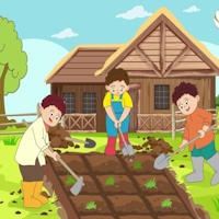 Truyện ngụ ngôn: Người làm vườn và các con
