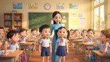 Video mở đầu Đạo đức 1 Bài 23: Biết nhận lỗi (AI)