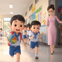 Video mở đầu Đạo đức 1 Bài 27: Phòng, tránh thương tích do ngã (AI)