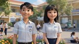 Video mở đầu Giáo dục công dân 9 Bài 7: Thích ứng với thay đổi (AI)