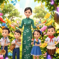 Video mở đầu Âm nhạc 2 Tiết 4: Ôn tập Hát và đọc nhạc. Vận dụng sáng tạo (AI)