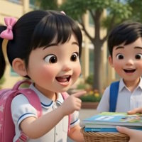 Video mở đầu Tự nhiên và xã hội 2 Bài 6: Chào đón ngày khai giảng (AI)