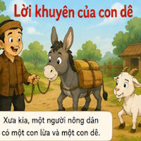 Truyện ngụ ngôn: Lời khuyên của con dê