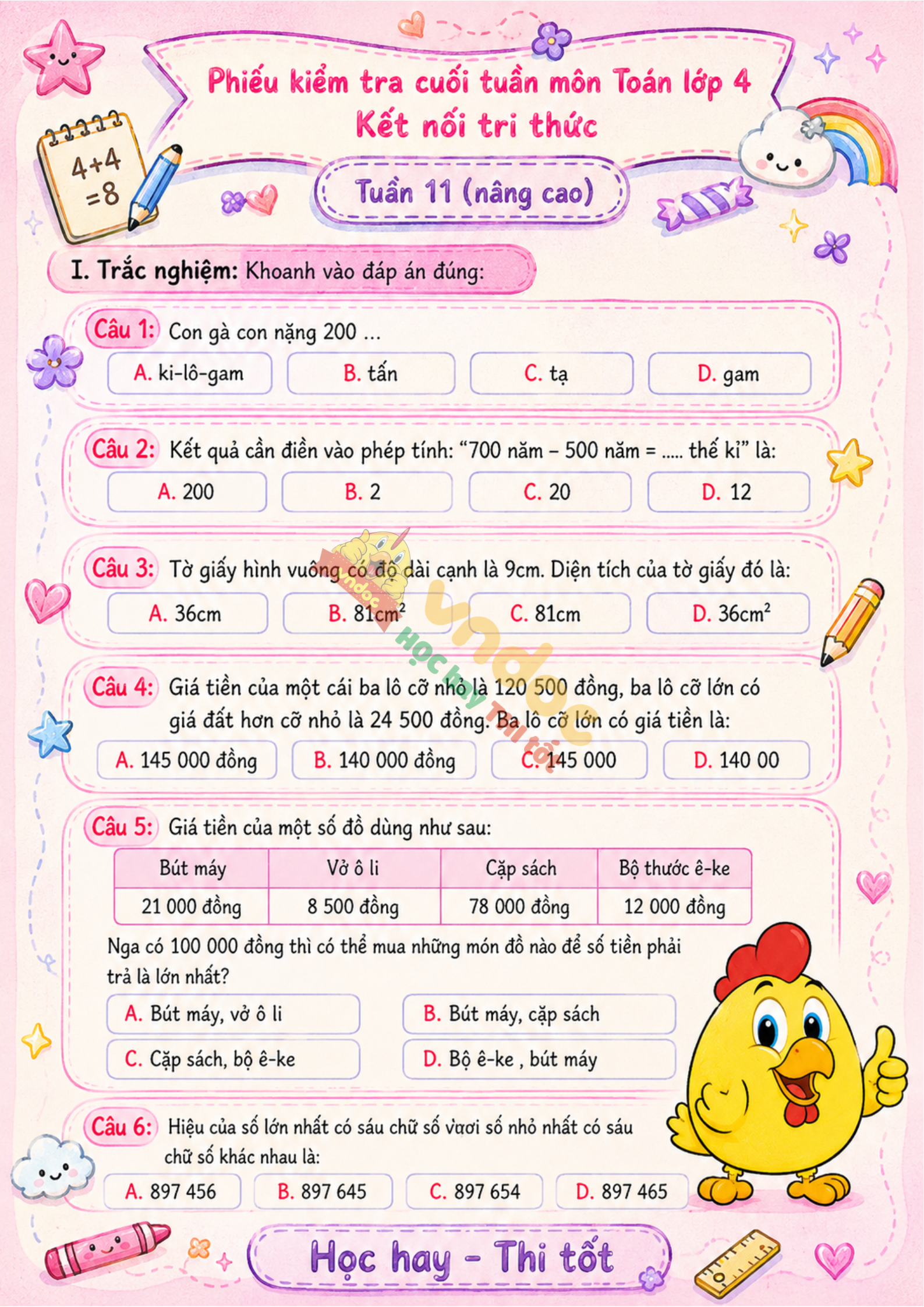 phieu bai tap toan lop 4 tuan 11 nang cao kntt h1 1*970296