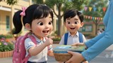Video mở đầu Tự nhiên và xã hội 2 Bài 6: Chào đón ngày khai giảng (AI)