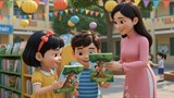 Video mở đầu Tự nhiên và xã hội 2 Bài 7: Ngày hội đọc sách của chúng em (AI)