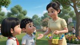 Video mở đầu Tự nhiên và xã hội 2 Bài 9: Giữ vệ sinh trường học (AI)