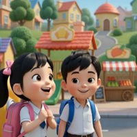 Video mở đầu Tự nhiên và xã hội 2 Bài 15: Ôn tập chủ đề cộng đồng địa phương (AI)