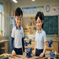 Video mở đầu Công nghệ 8 Bài 10: Dự án Gia công chi tiết bằng dụng cụ cầm tay (AI) 