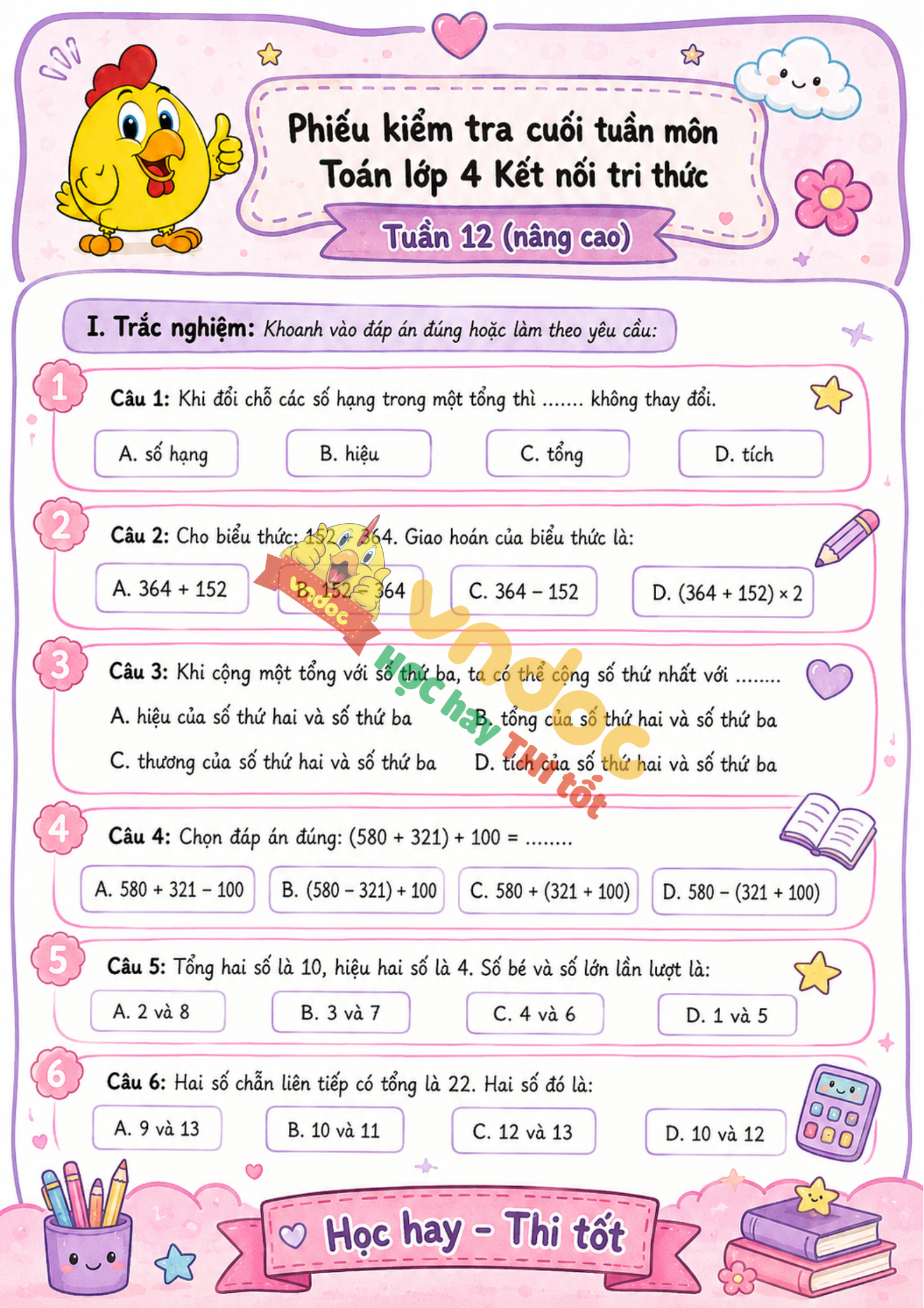 phieu bai tap toan lop 4 tuan 12 nang cao kntt h1*971057