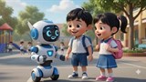 Video mở đầu Tự nhiên và xã hội 2 Bài 21: Tìm hiểu cơ quan vận động (AI)
