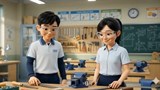 Video mở đầu Công nghệ 8 Bài 10: Dự án Gia công chi tiết bằng dụng cụ cầm tay (AI) 