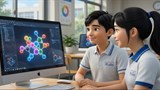 Video mở đầu Tin học 9 Bài 5: Tìm hiểu phần mềm mô phỏng (AI)