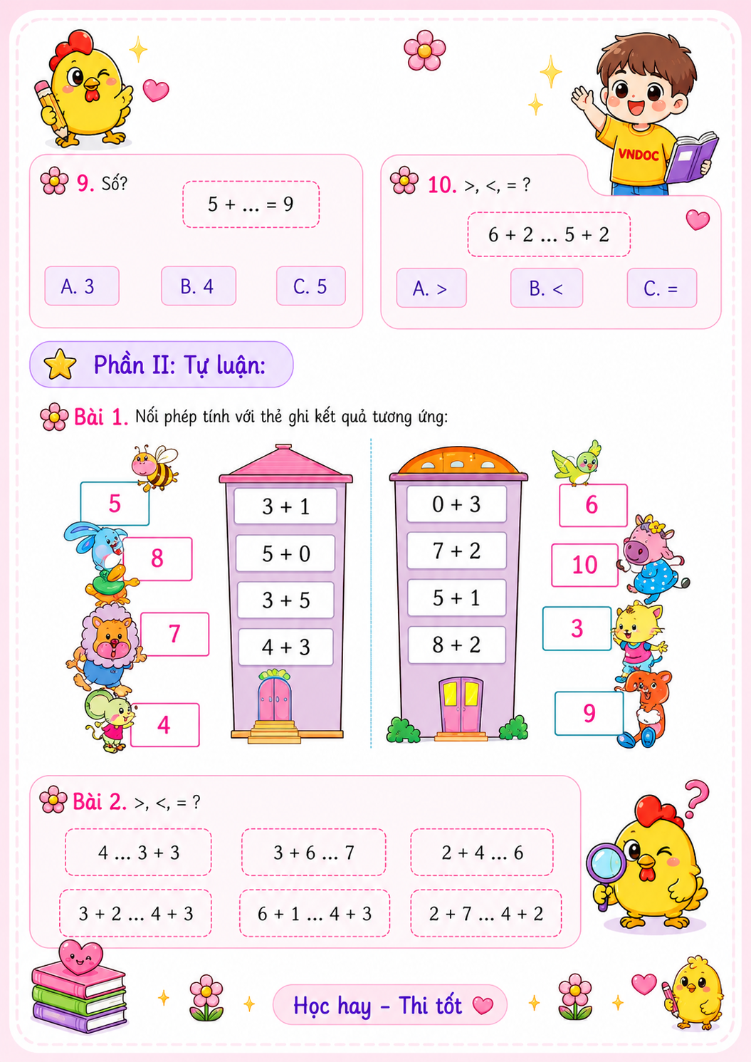 bai tap cuoi tuan toan 1 tuan 10 nang cao kntt h2*971568