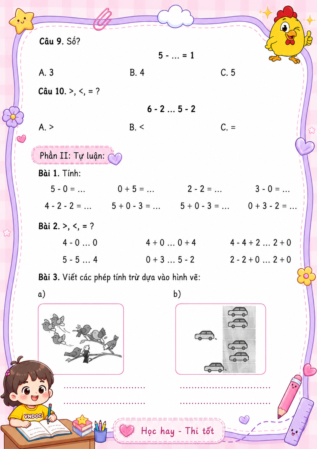bai tap cuoi tuan toan 1 tuan 11 nang cao kntt h2*971594